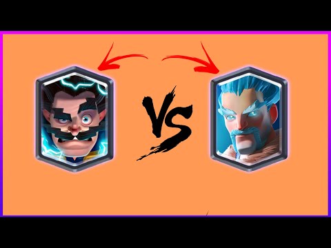 Electro wizard vs ice wizard and more |CLASH ROYALE