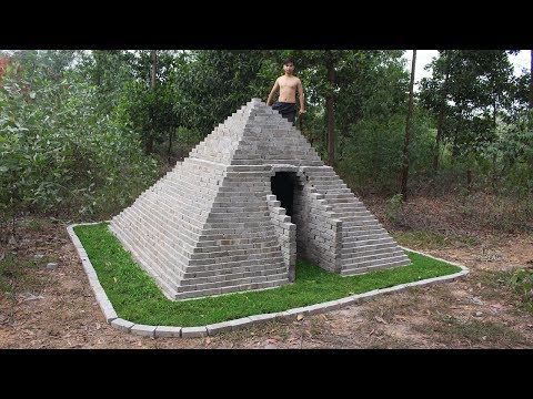 Build Pyramids in The Forest By Ancient Skill Video