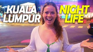Kuala Lumpur By Night, Street Food, Chaos & More! | Bukit Bintang