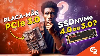 🟢 SSD NVMe PCIe 4.0 EM PLACA-MÃE DE PCIe 3.0 REALMENTE FICA LIMITADO?