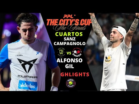 🔥 Sanz & Campagnolo vs Alfonso & Gil | Cuartos PPL The City’s Cup 2025 | Padel Highlights