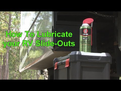 RV 101® - How to Lubricate your RV Slide-Outs Using 3-IN-ONE® RV Care Slide-Out Silicone Lube