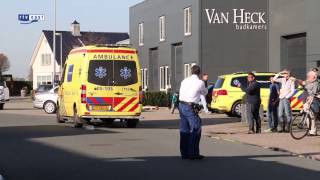 preview picture of video 'Gewonden bij brand in Borne, traumahelikopter opgeroepen'