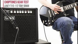 Video thumbnail for Laney TI15-112 Tony Iommi 15W Practice Amp | Demo & Playthrough by ChoptonesOfficial