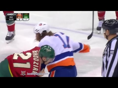 Matt Martin vs Kyle Brodziak