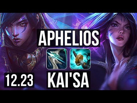 APHELIOS & Karthus vs KAI'SA & Lulu (ADC) | 1/0/9 | KR Diamond | 12.23