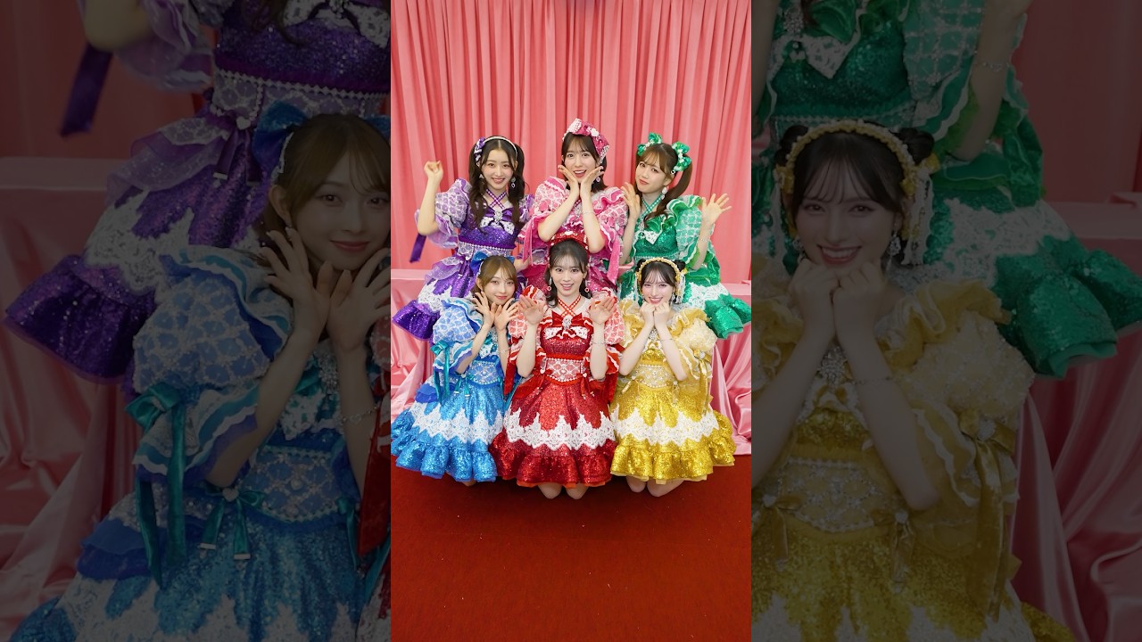 笑顔で超感謝🩵💜❤️🩷💛💚