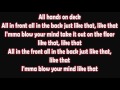 All Hands On Deck by TINASHE feat  Iggy Azalea  (Lyrics)