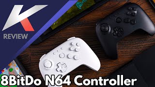 8BitDo N64 Bluetooth Controller - Experience the classics with a familiar shape!