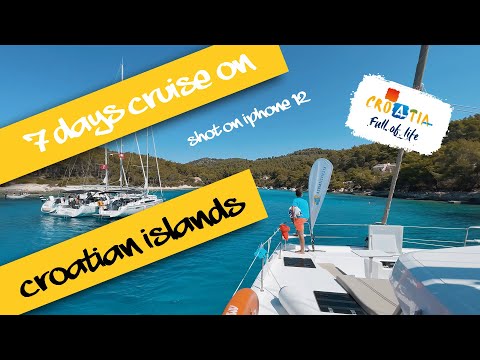 7 days Croatian cruise on Bali catamaran - Megavlog shot on Iphone 12 pro max & Dji osmo mobile 4