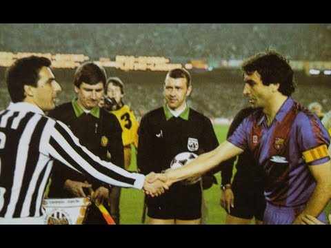 Barcellona-Juventus 1-0 Champions 85-86 Quarti A
