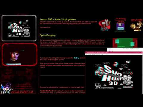 Z80 Suck Hunt! Sprite Clipping+More - Lesson SH5