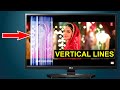 LG LED TV Vertical Lines Or Bars Problem Freezing Picture