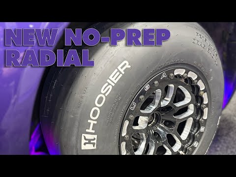 Hoosier Shows Off Bombshell DR3 No Prep Drag Radials | SEMA 2025