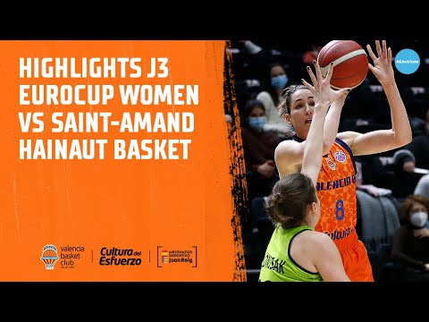 Highlights J3 Eurocup Women vs Saint-Amand Hainaut Basket