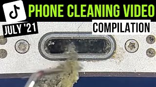 Best of July 2021 phone cleaning TikTok videos compilation