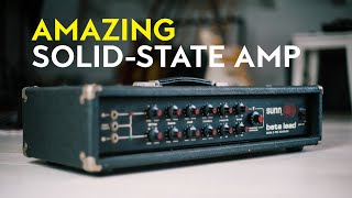Video thumbnail for Sunn Beta Lead - amazing solid state amp [grunge, doom, stoner, drone, sludge] by We As A Company