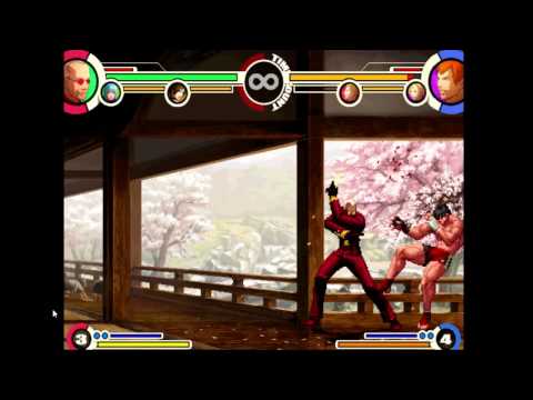 KOF XI - Oswald unblockable on incoming.
