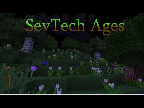 Beginning Of The STONE AGE! | Minecraft SevTech | EP.1