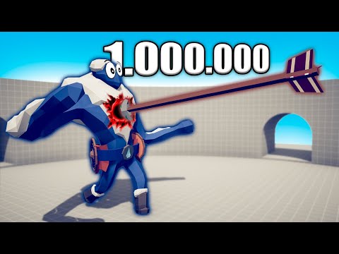 1.000.000 DAMAGE VENOM ARCHER vs UNITS - TABS | Totally Accurate Battle Simulator 2023