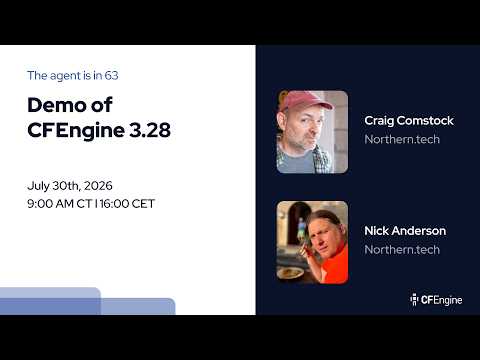 Demo of CFEngine 3.28