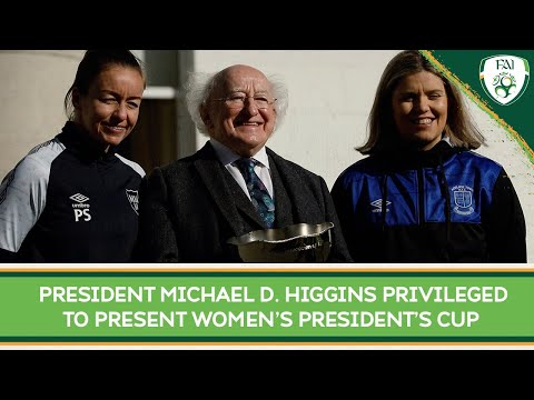 INTERVIEW | President Michael D. Higgins privileged to present first Women's President's Cup