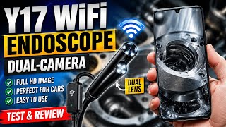 Y17 WIFI FullHD Endoskop mit Dual-Kamera: Test & Review | Für Auto, Motor, Zylinder
