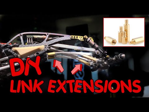 Scx24 DIY - CHEAP & EASY Link Extensions