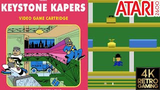 Keystone Kapers Atari 2600 4k Gameplay