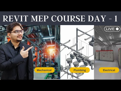 Learn Revit MEP from Scratch Day 1 Introduction to BIM MEP Design