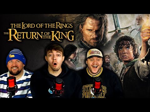 his first time watching *LORD OF THE RINGS: THE RETURN OF THE KING* (Movie Reaction/Commentary)