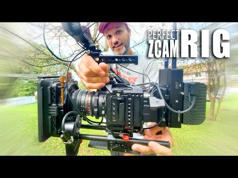 Z CAM F6 Rig➡ Cage / Grip Remote / V-mount Battery / Wireless Video & Follow Focus