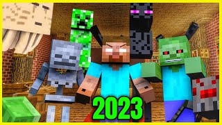[ Monster Classroom ] LOOKING BACK AT THE PAST YEAR OF 2023 (Part 2) |  Minecraft Animation