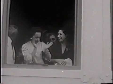 Sarah Kubitschek visita Cachoeira Paulista