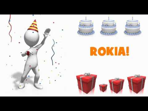 HAPPY BIRTHDAY ROKIA!