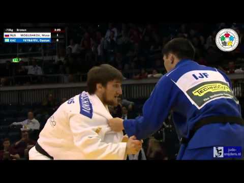 Judo 2014 Grand Prix Dusseldorf: Mogushkov (RUS) - Ykybayev (KAZ) [-73kg] bronze