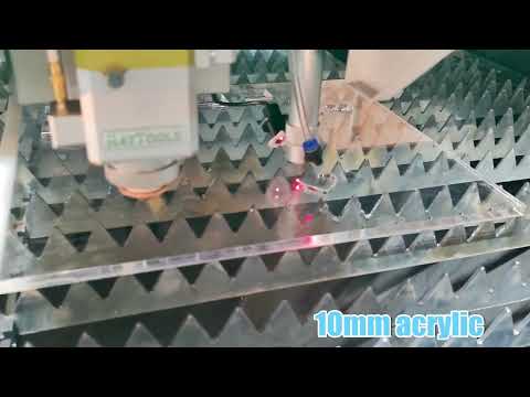 1500W Fiber Laser Cutting Machine with 150W CO2 Laser Head