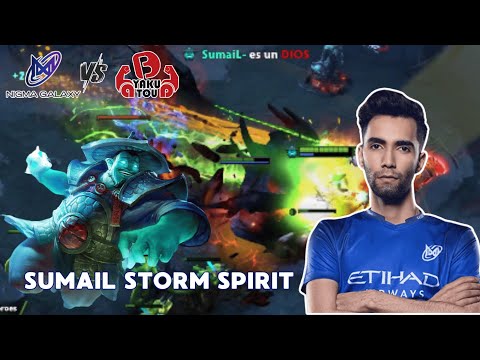 SUMAIL STORM SPIRIT MASTER - NIGMA GALAXY vs YAKUTOU BROTHERS - The International 2025