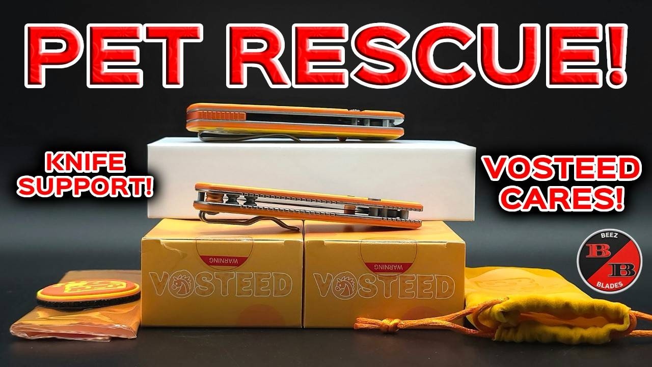 UNBEATABLE KNIVES That Donate To PET RESCUE! It Doesn't Get Any Better Than That!