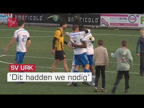 SV Urk wint in wonderlijke wedstrijd van DVS | Omroep Flevoland