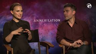 Annihilation Interviews: Natalie Portman & Oscar Isaac Explain The Ending video