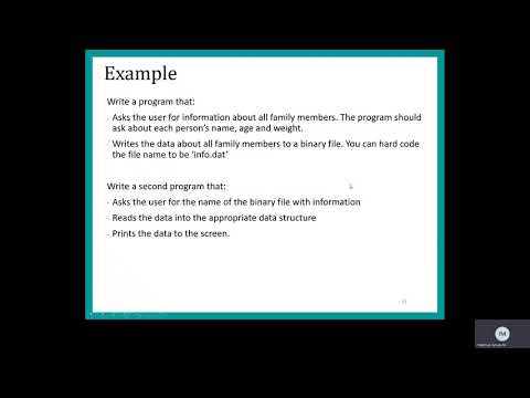 Python Chapter 9 Class 2 Serialization