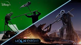 Behind The Scenes of Khonshu vs Ammit | Marvel Studios’ Moon Knight Trailer