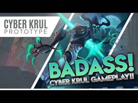 CYBER KRUL: PROTOTYPE GAMEPLAY!! Vainglory [5v5] Ranked - Krul |WP| Jungle Gameplay