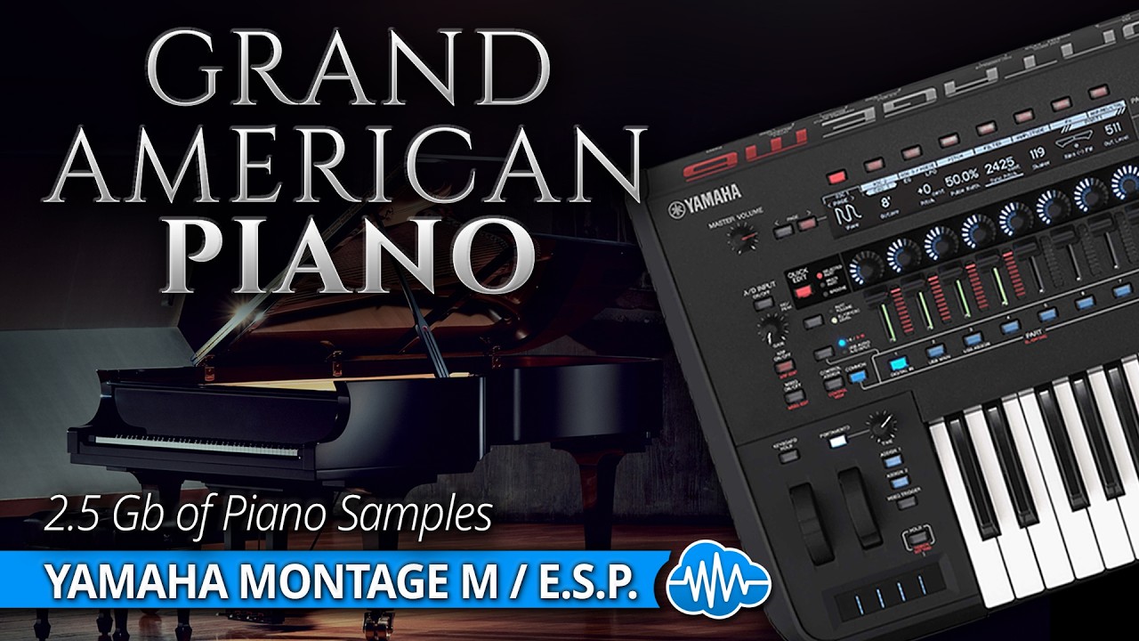 RCL025 - American Grand Piano - Yamaha MONTAGE M - ESP - Video Preview 1