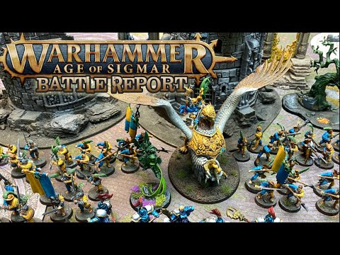 Warhammer: Age of Sigmar 3rd Ed Battle Report - Slaves to Darkness vs. Cities of Sigmar