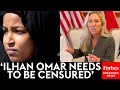 Marjorie Taylor Greene Promotes Her Censure Resolution Against Ilhan Omar
