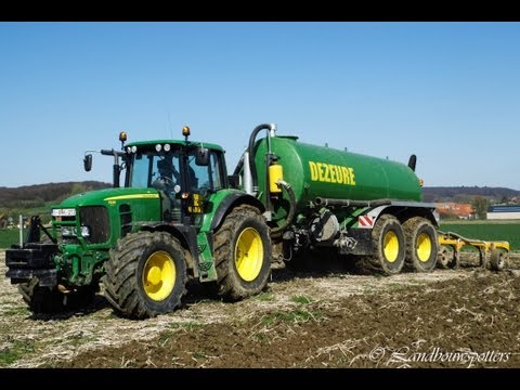 John Deere 7530 Premium met Dezeure - Trans Agri uit Frasnes
