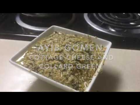 Ayib Gomen (Cottage Cheese with Collard Greens)| Ethiopian/Eritrean Foods BY HabeshChef