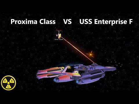 USS Proxima VS USS Enterprise F | Both Sides | Star Trek Ships Battle | Bridge Commander |
